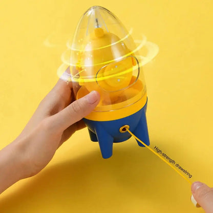🚀 Rocket Manual Golden Egg Scrambler – Mix Eggs Like Magic, Without Cracking the Shell!