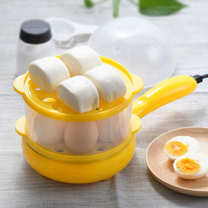 220V Omelet Steamer Egg Cooker Egg Frying Pan Auto Power Off Breakfast