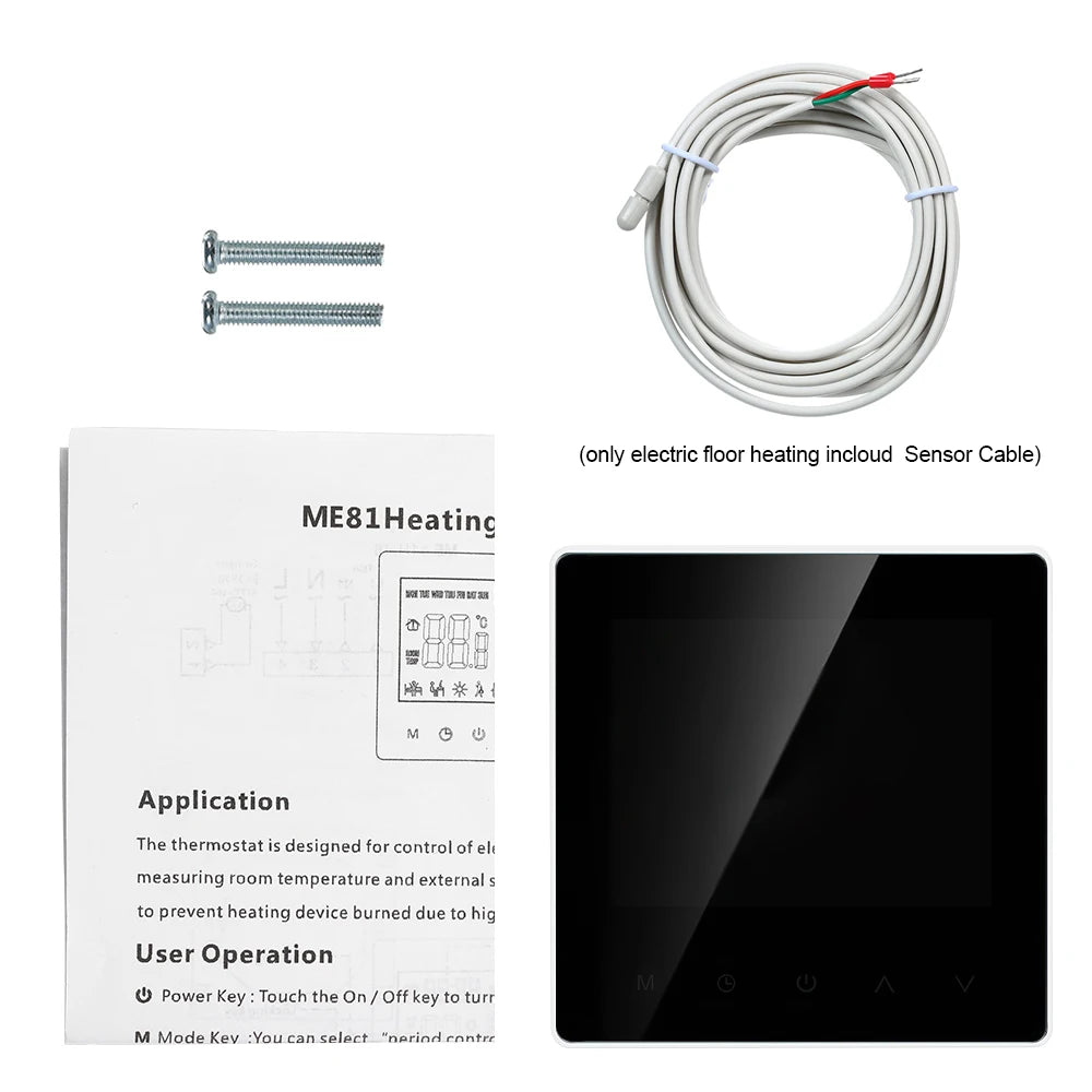 AVATTO Tuya WiFi Smart Thermostat, Electric Floor Heating Water/Gas Boiler Temperature