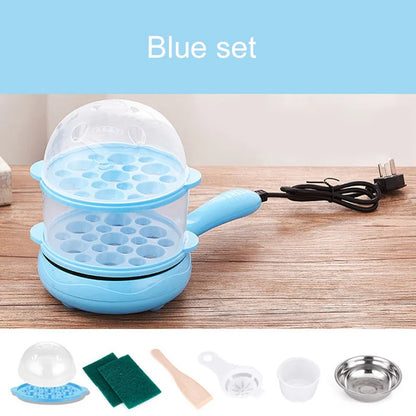 220V Omelet Steamer Egg Cooker Egg Frying Pan Auto Power Off Breakfast