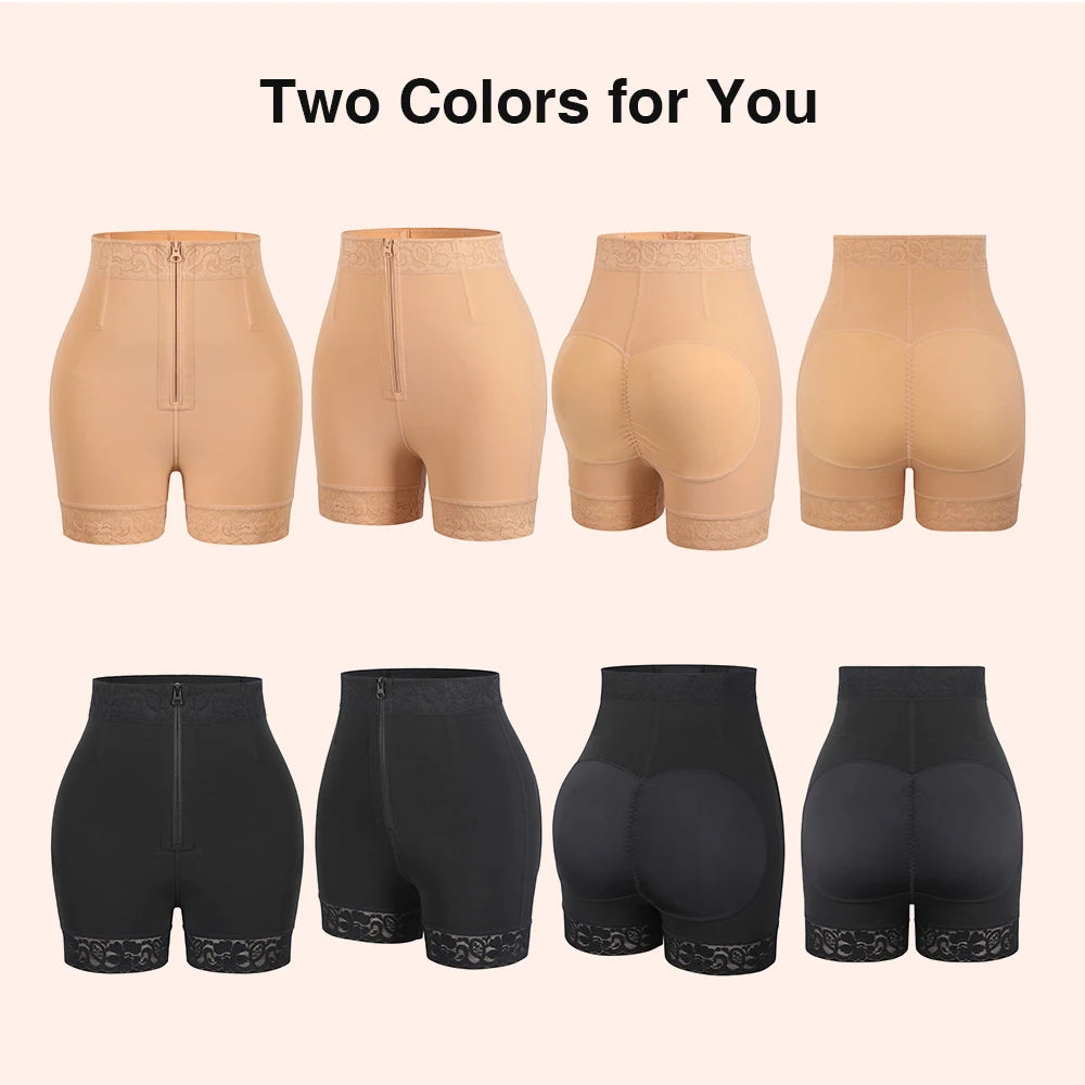 Fajas Colombianas Waist Trainer Butt lifter Body Shapewear Corset Push Up High Waist
