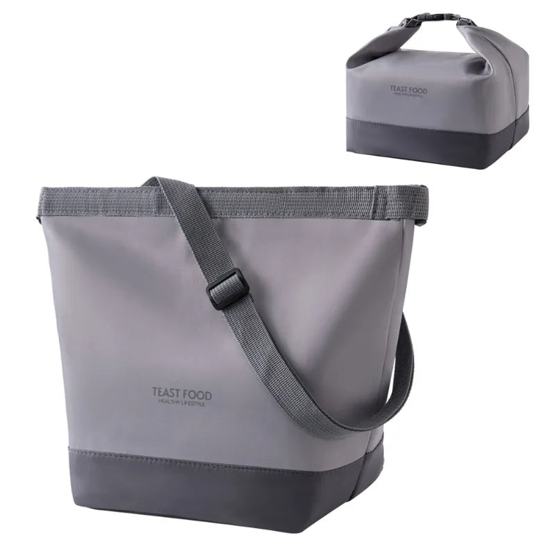 Portable Lunch Bags Outdoor Picnic Bag Insulated Bento Bags Handbag Shoulder Storage Bags