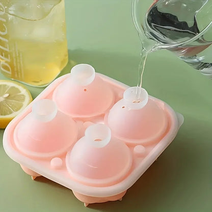 Forma de gelo em forma de rosa, cuvete de gelo em silicone de qualidade alimentar.