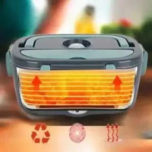 Fiambrera Eléctrica Calentador de Comida Portátil para Coche u Hogar