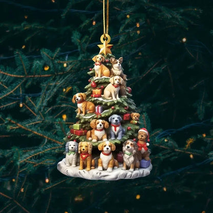 New Christmas Tree Decoration Pendant Multifunction Acrylic Durable Material