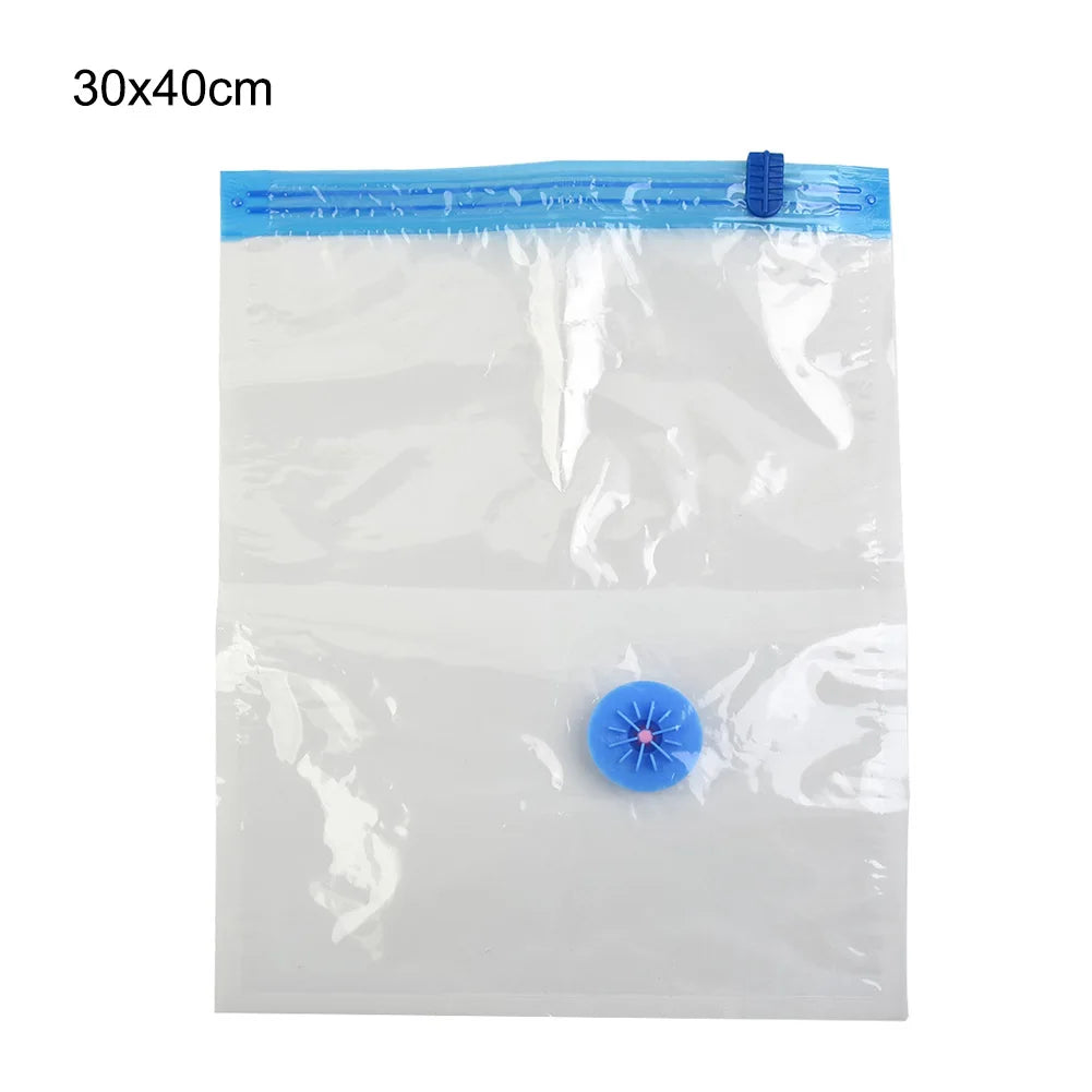 Vacuum Storage Bags With Valve Folding Compressed Space Saving Clothes Storage