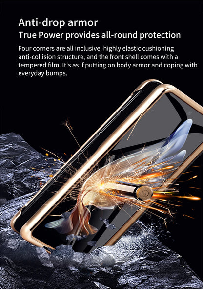 LANGSIDI Leather Case Leather for Samsung Galaxy Z Fold 6 5 4 3