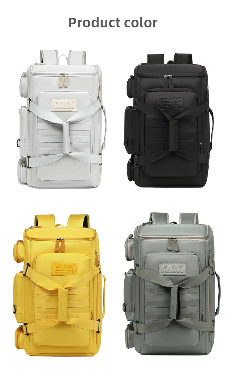 Travel Backpack Business Bag Wet and Dry Separation Shoulder Bags Multi-compartment