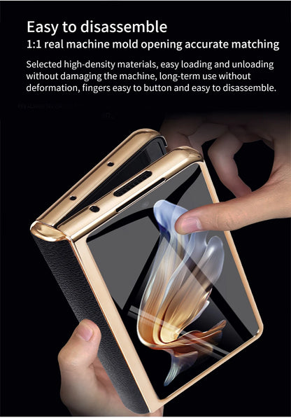 LANGSIDI Leather Case Leather for Samsung Galaxy Z Fold 6 5 4 3