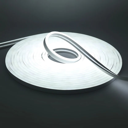 Solar LED Neon Strip Light 5m 10m DC 24V 120LED/m 2835 Flexible Lights 6x12mm Waterproofof