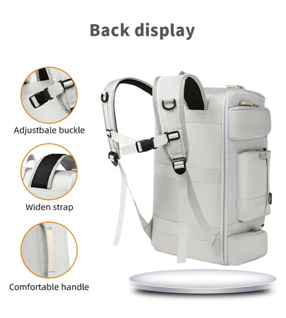 Travel Backpack Business Bag Wet and Dry Separation Shoulder Bags Multi-compartment