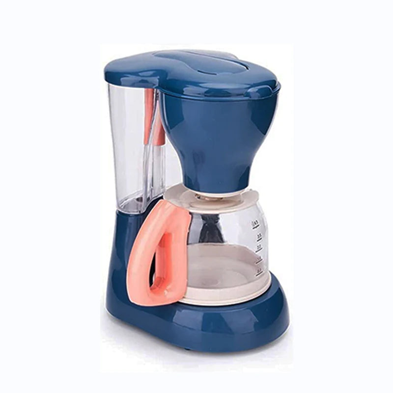 Mini Household Appliances Kitchen Toys, Pretend Play Set with Coffee Maker Blender