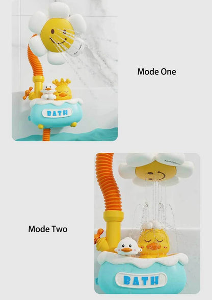 Baby Bath Toy Clouds Duck Model Bathing Cute Swimming Water Game