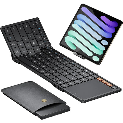 Teclado plegable ProtoArc XK01 TP con panel táctil Bluetooth de viaje