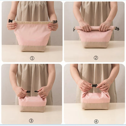 Portable Lunch Bags Outdoor Picnic Bag Insulated Bento Bags