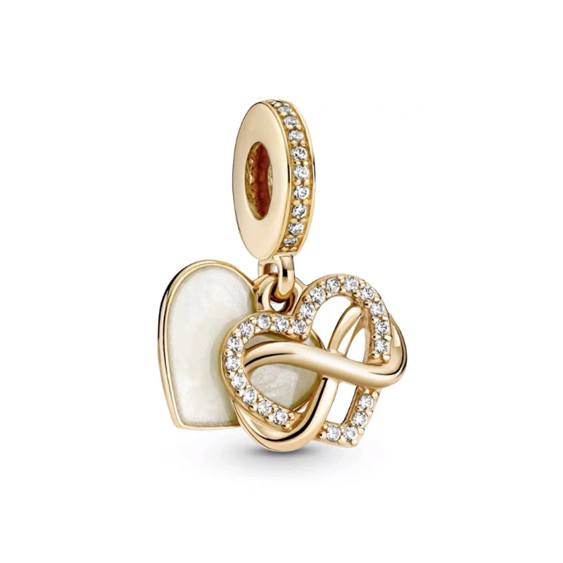 Charm Bead Fit Original European 925 Silver Bracelet Jewelry Gift