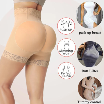 Fajas Colombianas Waist Trainer Butt lifter Body Shapewear Corset Push Up High Waist