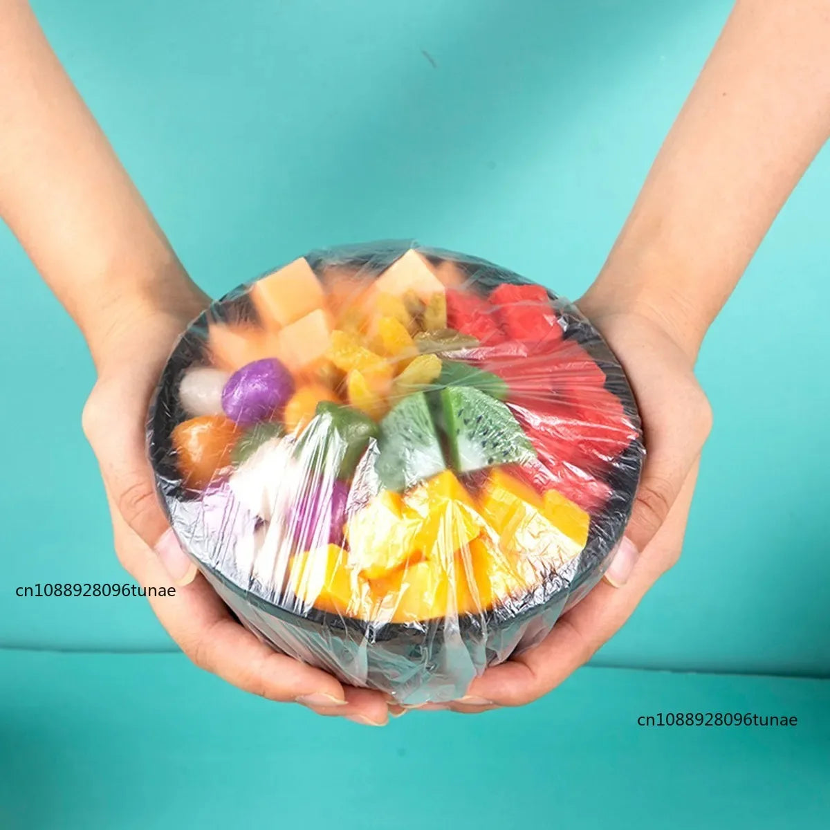 Funda de alimentos Plástico Colorido Envoltura Elástica Tapa Plato Bolsas de Embalaje de Cocina Bolsa de Almacenamiento