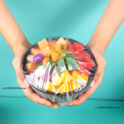 Funda de alimentos Plástico Colorido Envoltura Elástica Tapa Plato Bolsas de Embalaje de Cocina Bolsa de Almacenamiento