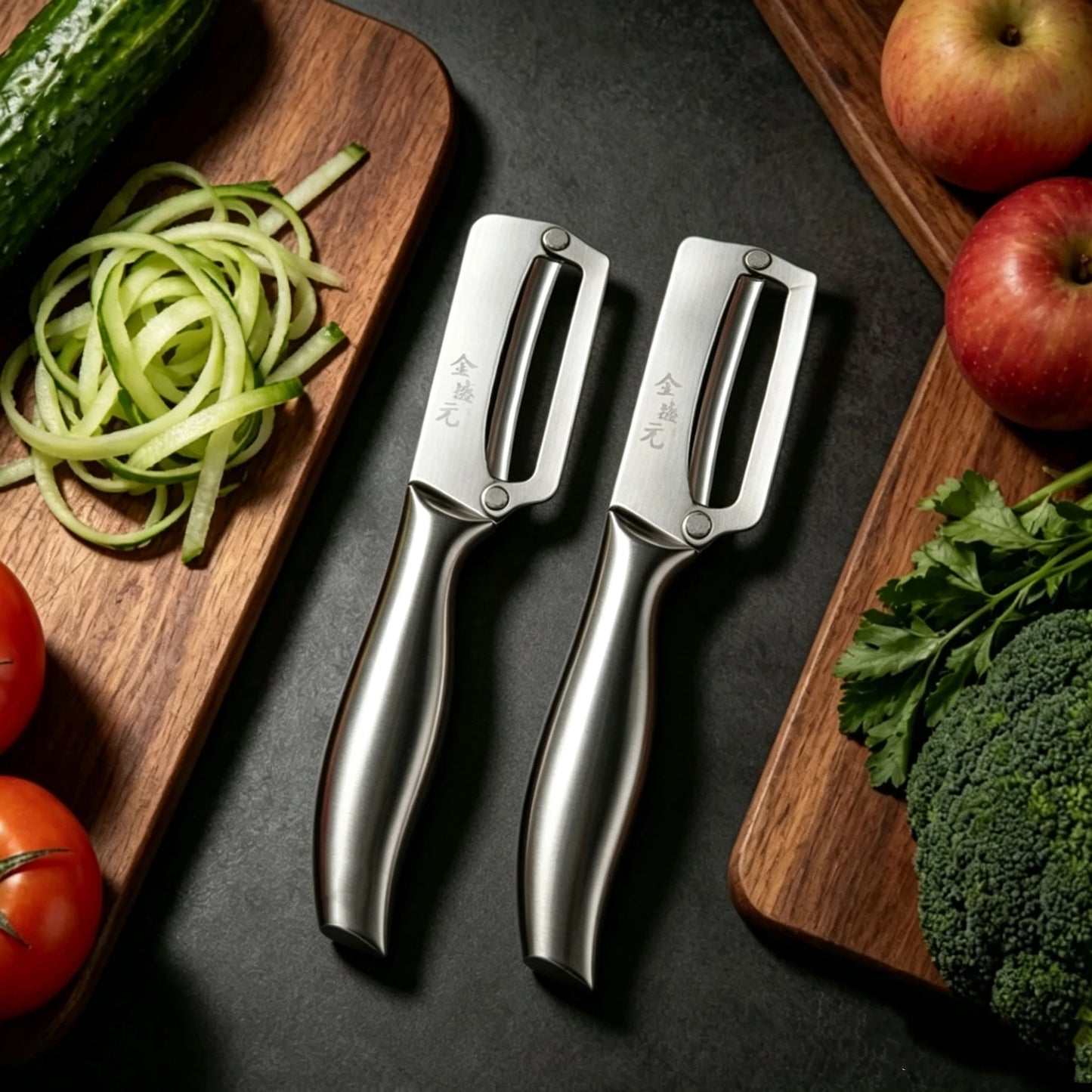 Stainless Steel Kitchen Peeler Potato Pumpkins Peeler Non-slip handle Household