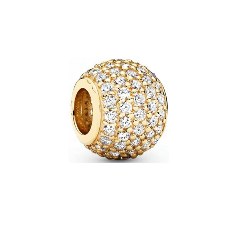 Charm Bead Fit Original European 925 Silver Bracelet Jewelry Gift