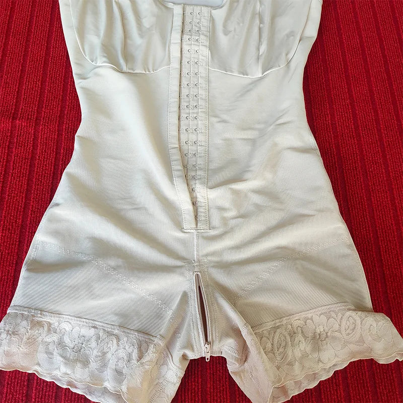 Cincher High Compression Short Girdle With Brooches Bust For Daily And Post-Surgical