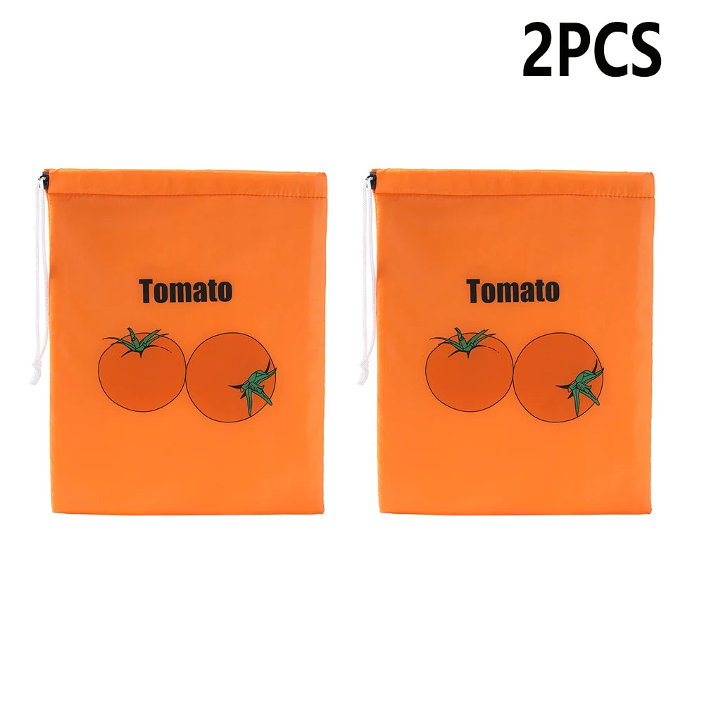 1/2/3/5Pcs Durable Yellow Banana Storage Bags Insulated Fruit Vegetable Fresh-keep