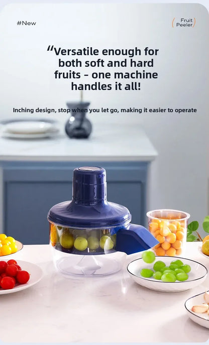 Pelador de Fruta Eléctrico Automático, Máquina Peladora Inteligente, Inalámbrico Portátil
