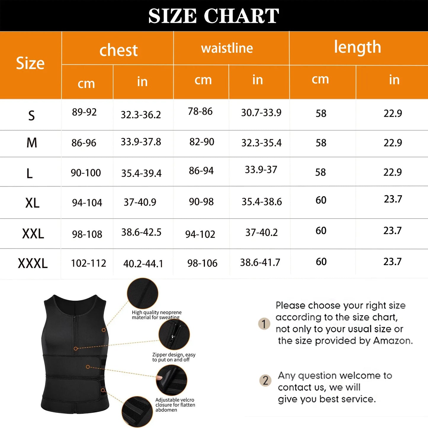 1pcs Men's corset Waist Trainer Men Slimming Body Shaper