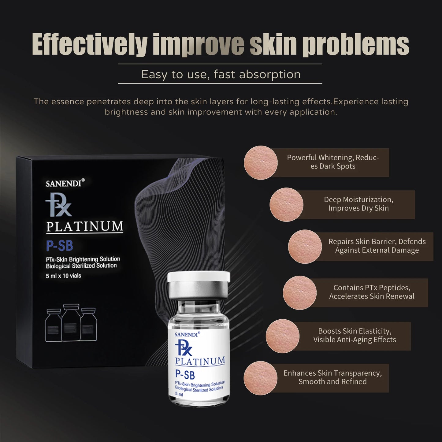 A nova linha sul-coreana de cuidados de pele, Platinum Series, com ação antienvelhecimento e hidratação à base de ácido hialurónico, é um produto para o cuidado da pele.