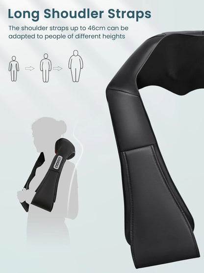 U Shape Deep Kneading Electric Massage Pillow For Neck Waist Leg Body
