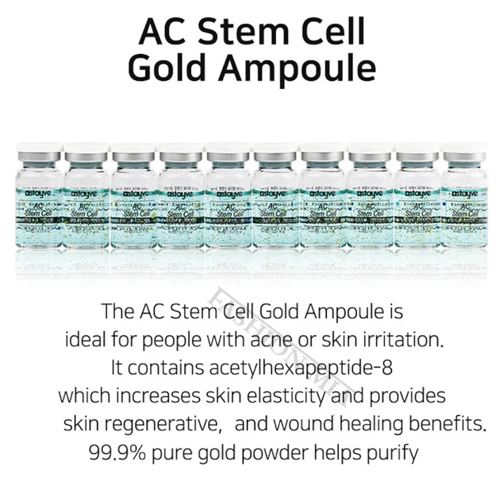 Kit Sérum Facial Branqueador Stayve BB Cream Glow Skin Booster Coreano com Peptídeos