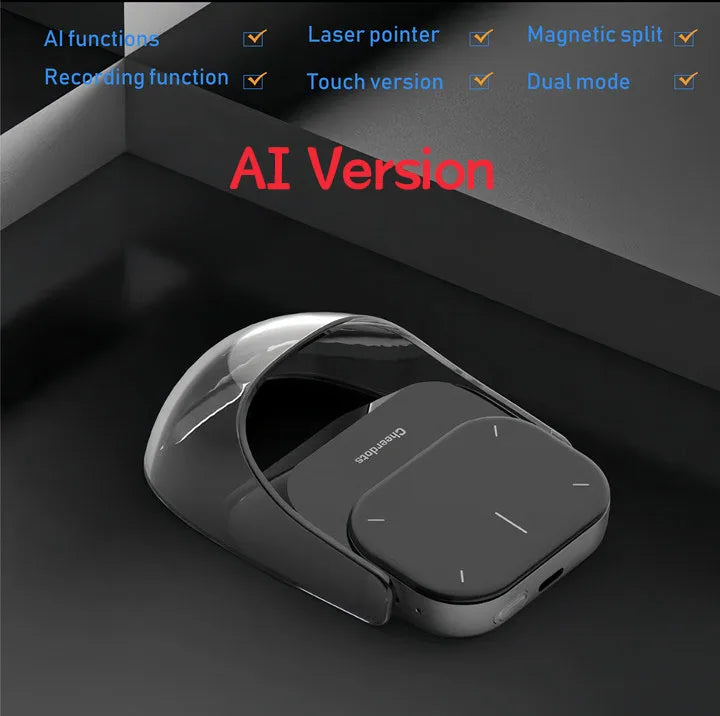 Air Mouse Wireless Touchpad All-in-one Pocket AI Recording ChatGPT