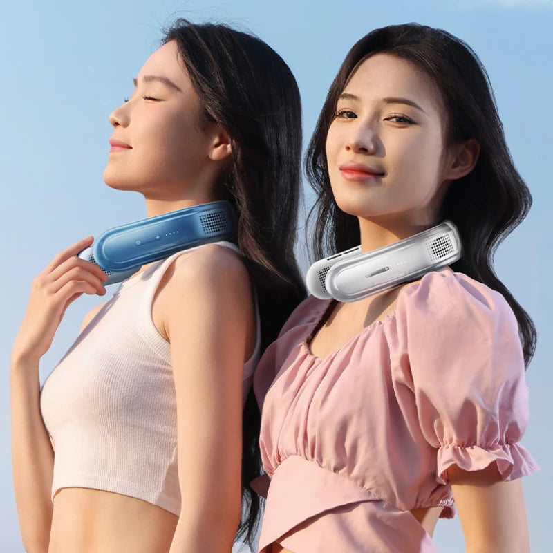 Portable Neck Fan 10000mAh Rechargeable Fan