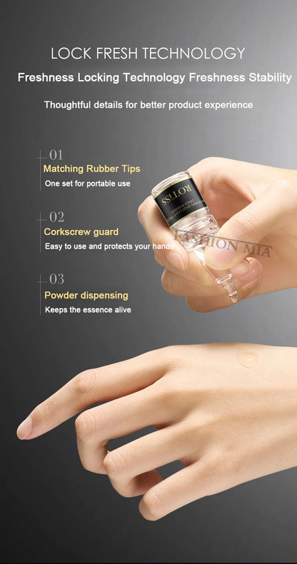 Sérum facial coreano em pó liofilizado com niacinamida e levedura, Pro-Xylane, hidrata, rejuvenesce e remove a melanina.