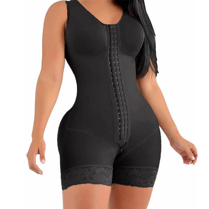Cincher High Compression Short Girdle With Brooches Bust For Daily And Post-Surgical