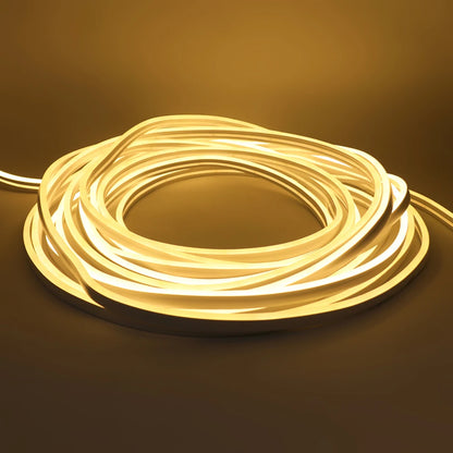 Solar LED Neon Strip Light 5m 10m DC 24V 120LED/m 2835 Flexible Lights 6x12mm Waterproofof