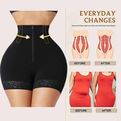 Fajas Colombianas Waist Trainer Butt lifter Body Shapewear Corset Push Up High Waist