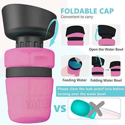 Portable Dog Water Bottle: Hydration on the Go!