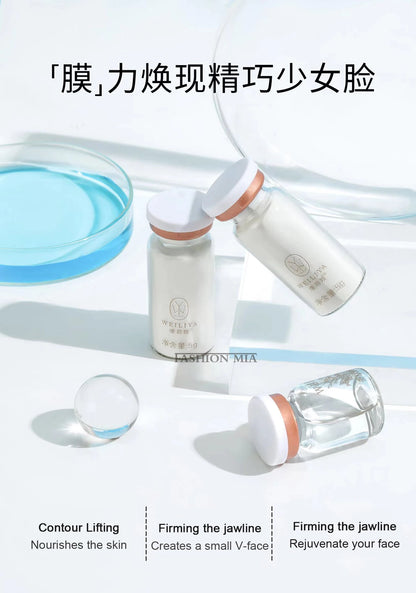 Kit de Máscara Facial Refirmante com Peptídeos de Colagénio Coreano para Lifting em V
