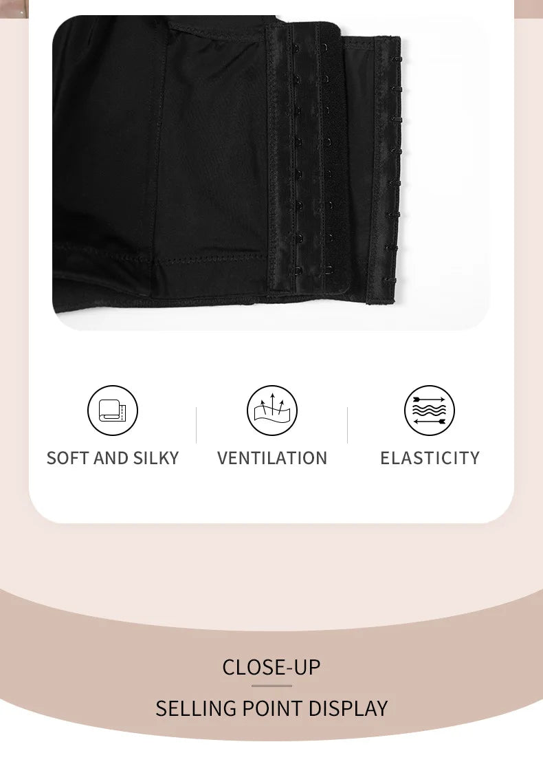 Women Full Coverage Push Up Bra Underwire Sculpting Uplift Shapewear Deep Cup