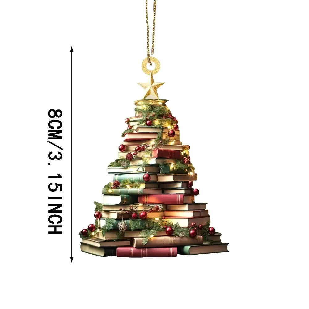 New Christmas Tree Decoration Pendant Multifunction Acrylic Durable Material
