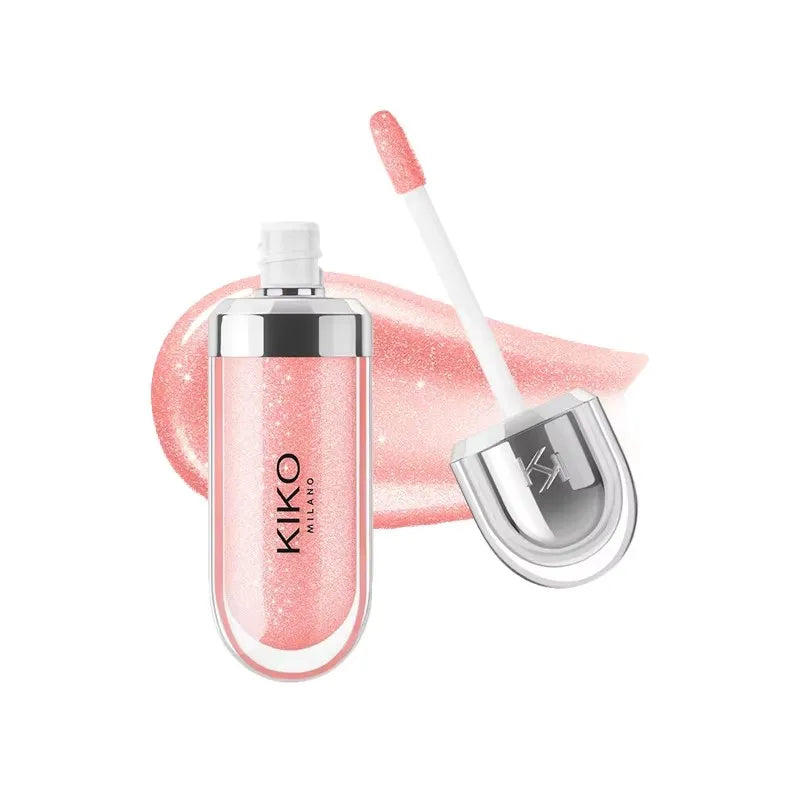 KIKO 3D Hydra Lipgloss Mirror Lip Glaze Shimmer Moisturizing Pearlescent Color Liquid