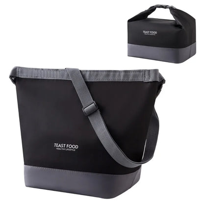 Portable Lunch Bags Outdoor Picnic Bag Insulated Bento Bags Handbag Shoulder Storage Bags