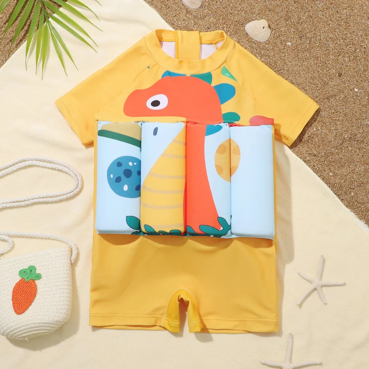 Children's Buoyancy Swimsuit One-piece Swimsuit for Kids Floating