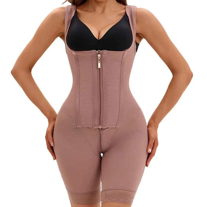 Fajas Colombianas Post Tummy Shapers Women Fully Body Shaper Waist Trainer Firm High