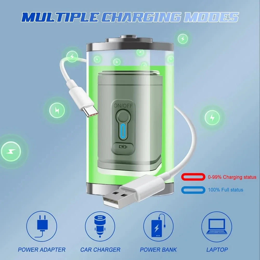 Portable Wireless Air Pump for Outdoor Cushions, Beds, and Yoga Balls.**