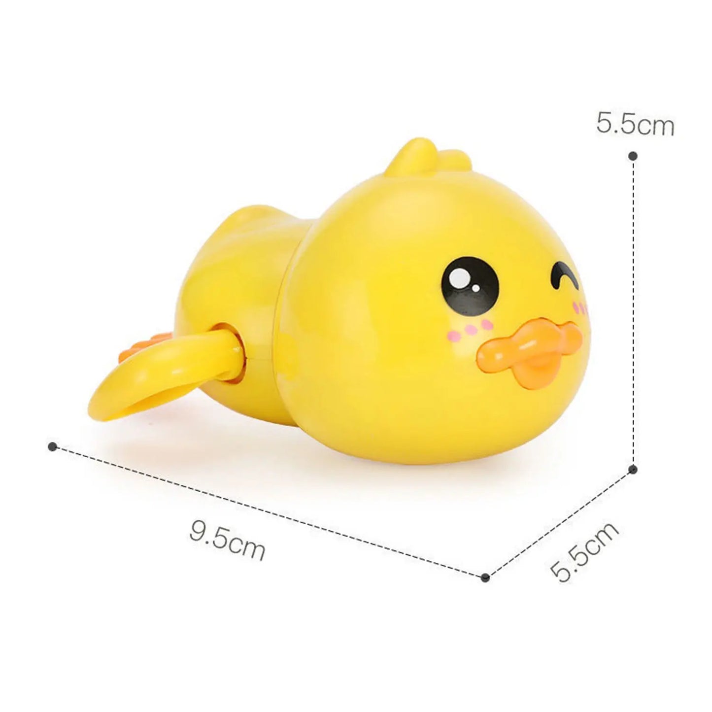 Summer Baby Water Gun Spray Toys Cute Little Yellow Duck Swimming