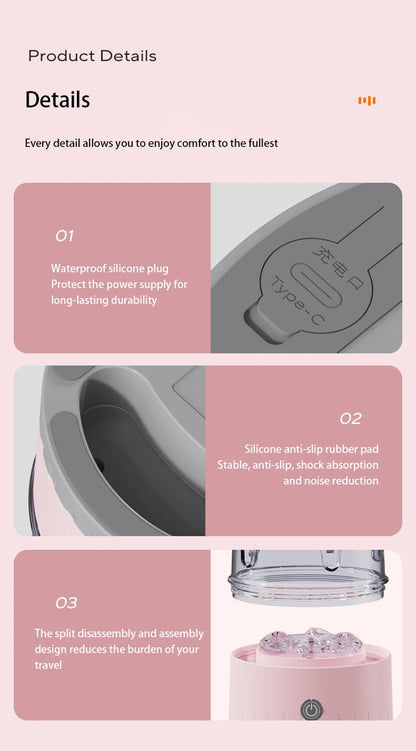 Mini Laundry Cup 1L Wireless Portable Underwear&Socks Automatic Washing Machine
