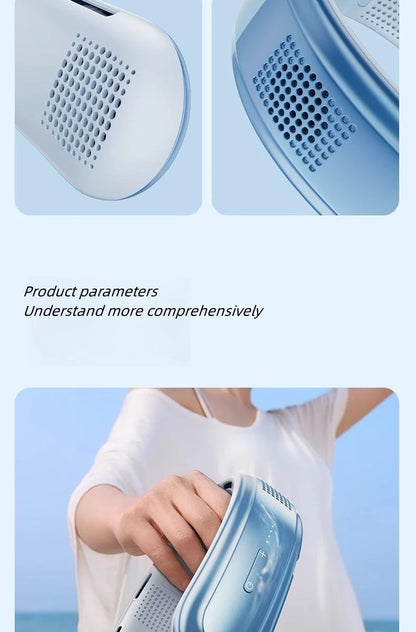 Portable Neck Fan 10000mAh Rechargeable Fan